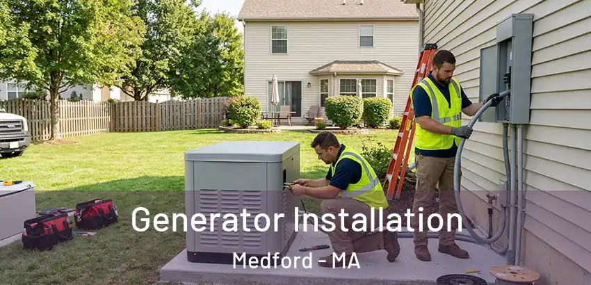  Generator Installation Medford - MA