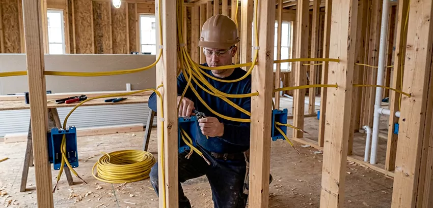 New Construction Wiring In Medford