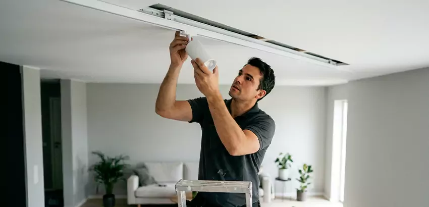 Recessed Track Lighting Installation in Medford