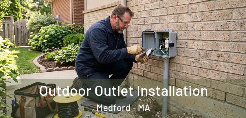  Outdoor Outlet Installation Medford - MA