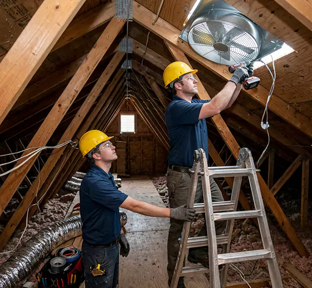 Professional Attic Fan Installation: Your Local Ventilation Team in Medford, MA