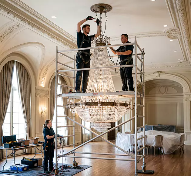 Professional Chandelier Installation: Your Local Fixture Team in Medford, MA