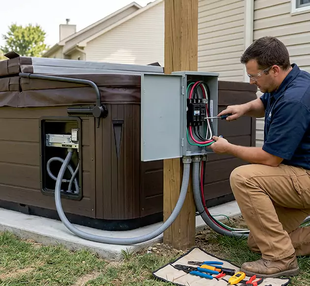 Professional Hot Tub Electrical Installation: Your Local Spa Wiring Team in Medford, MA